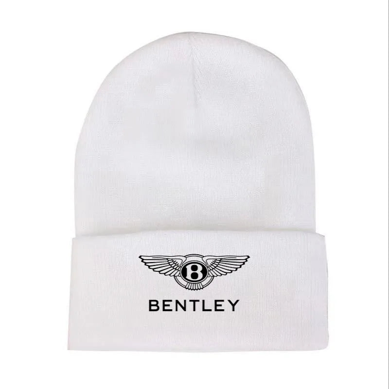 1PC Autumn/Winter Bentley Emblems Knitted Hat Car Logo Men's and Women's Fashion Warm Hats Woolen Unisex Cap Gifts High Quality