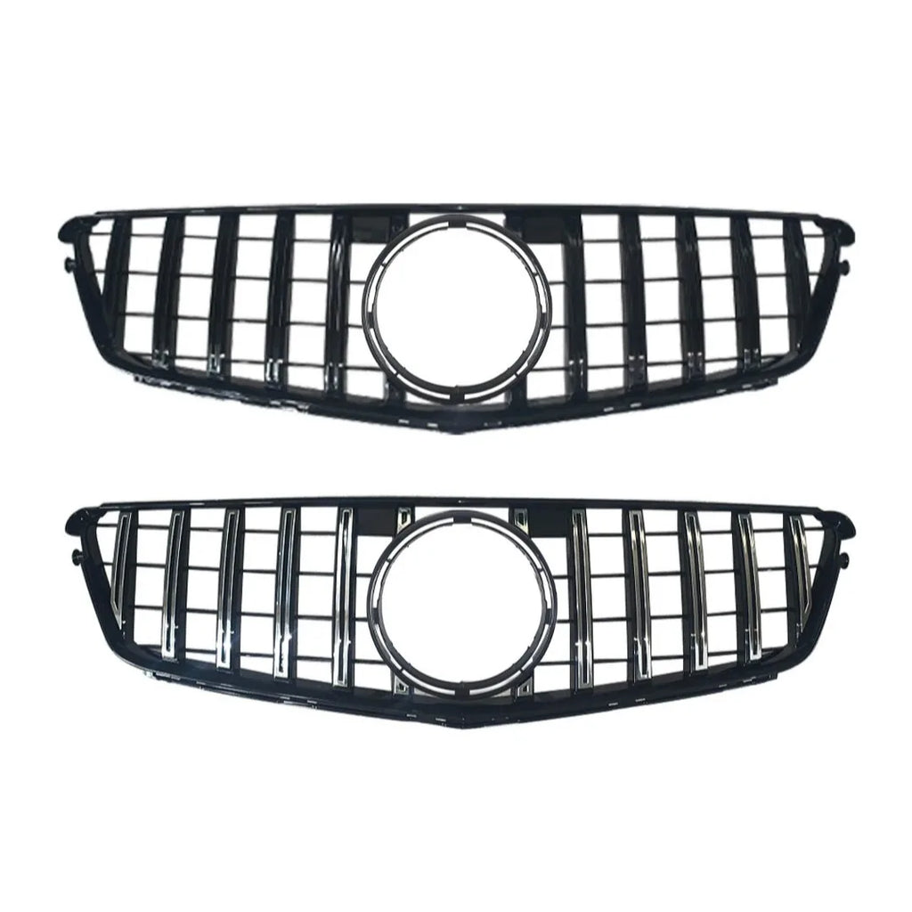 Front Bumper Grille Grill Tuning Accessories For Mercedes Benz C class W204 2007-2014 C180 C200 C250 C300 AMG GT Diamond Style