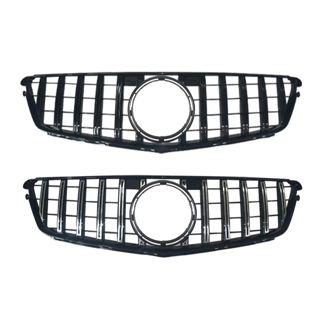 Front Bumper Grille Grill Tuning Accessories For Mercedes Benz C class W204 2007-2014 C180 C200 C250 C300 AMG GT Diamond Style