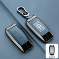 Zinc Alloy Leather Car Smart Remote Key Case Cover Shell For Rolls-Royce Cullinan Phantom Ghost Wraith Dawn Keychain Accessories