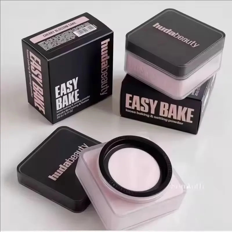 New Loose Powder Baked Setting Long Lasting Control Oil Formal Makeup Powder Face Matte Waterproof Brightening Concealer Makeup