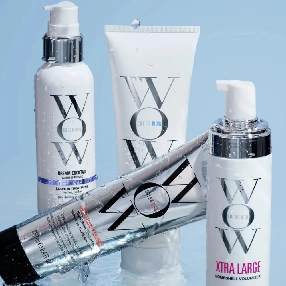 Colorn Wow Anti-Frizz Conditioner Mousse Volume Defining Spray Super Natural Softness Root Smoothing And Smoothing Hair Serum