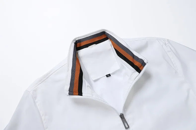 Spring and Autumn Men Jacket Casual Long Sleeved For Ferrari F1 Racing Suit Stand-up Collar Jackets Sports Riding Windproof Coat