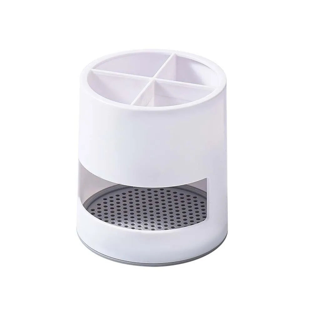 Electric Toothbrush Holder Plastic Storage Organizer Bathroom Toothpaste Holder Cup Box With Drain Holes Bathroom Accessories
