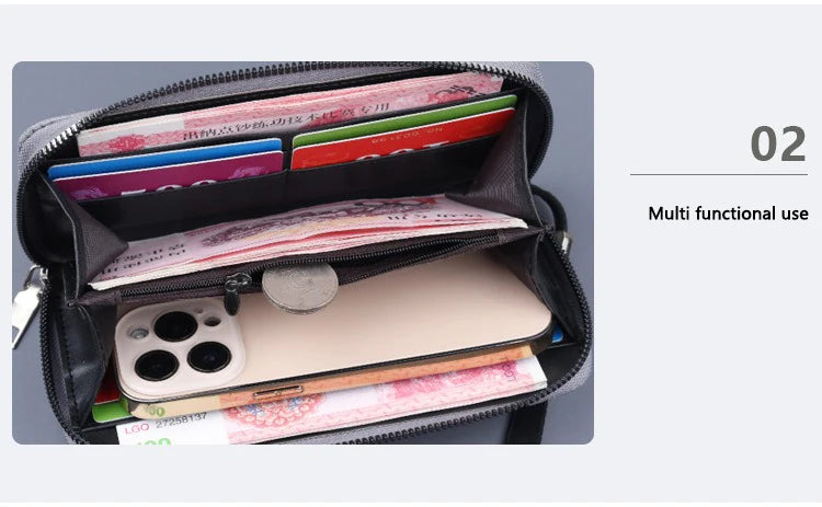 1PC Car Logo Coin Purse Wallet Credit ID Card Bag Coin Purse For Audi RS B7 B8 B9 A3 8P 8V A4 A6 C6 C5 Q2 Q3 Q5 Q7 Q8 TT RS3 RS4