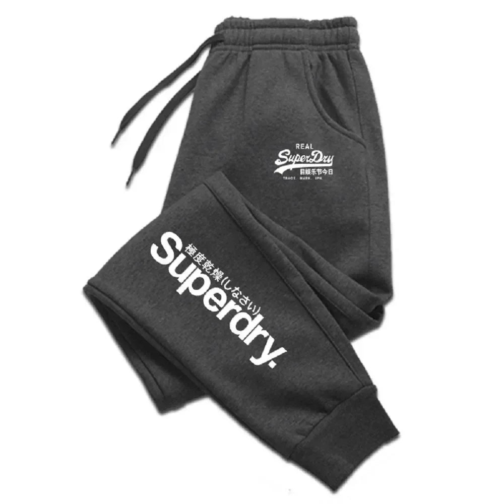 Outdoor sports jogging pants, men's daily casual pants, fashionable Harajuku street pants