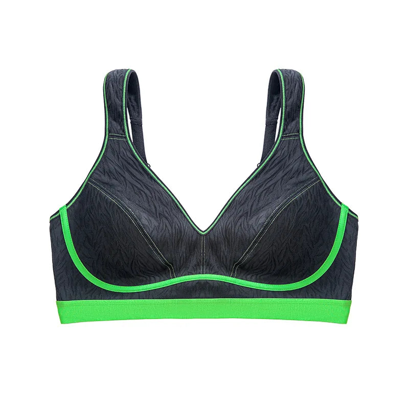 Elegant plus Size Women's Push-Up Sports Bra Underwire Supportive Comfortable Fit Feminine Touch for Special Occasions