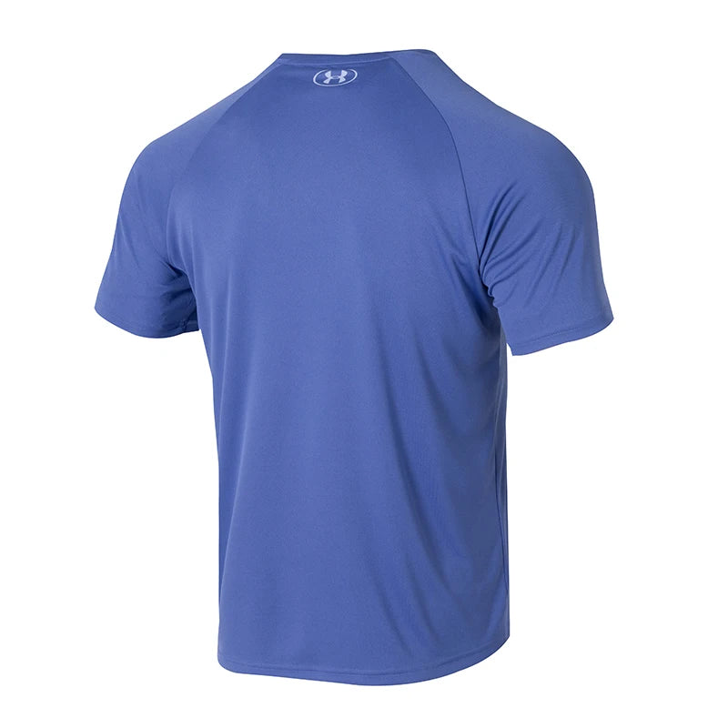 Under Armour Short-Sleeved T-Shirt Men's Sportswear Running Fitness Training Base Layer Elastic Breathable Round Neck T-Shirt 1327965-561