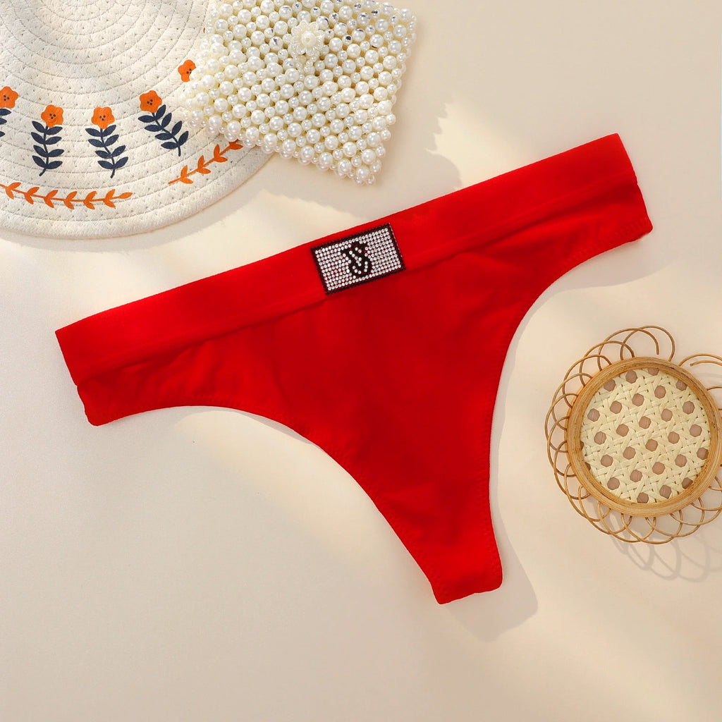 VS High Waist Underwear Sexy Lingerie Women Panties Seamless Lace Thongs Victoria's Secret Comfortable Breathable Panty