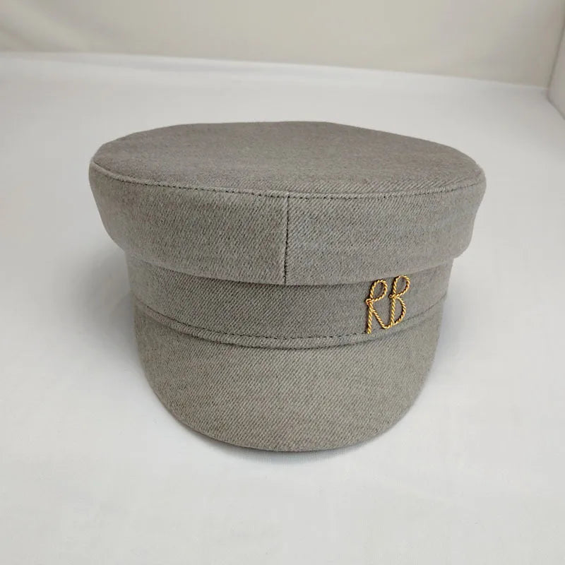 New Arrival Brand Designer Hat Autumn Winter Newsboy Caps Letter Baker Boy Cap Flat Caps