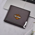 Leather Car Driver License Credit Card Holder Business Wallet For Harley Davidson Electra Glide Ultra Classic Motorcycle Styling