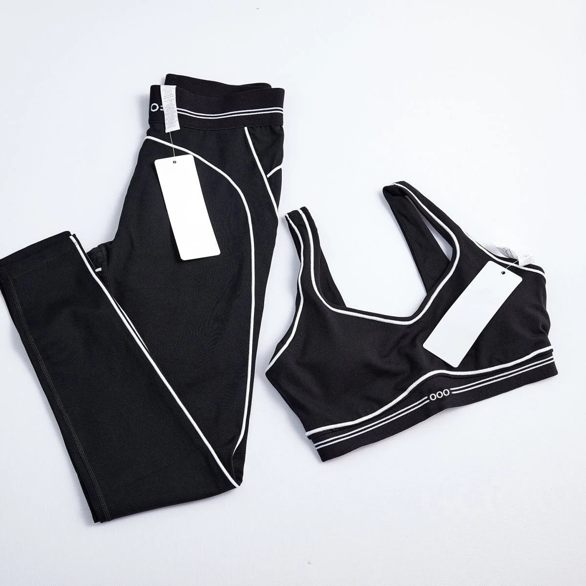 2026 Summer Women's Fashion Slim Fit Tank Top and Fitness Pants Sports Running Jump Rope Set Two Piece Set