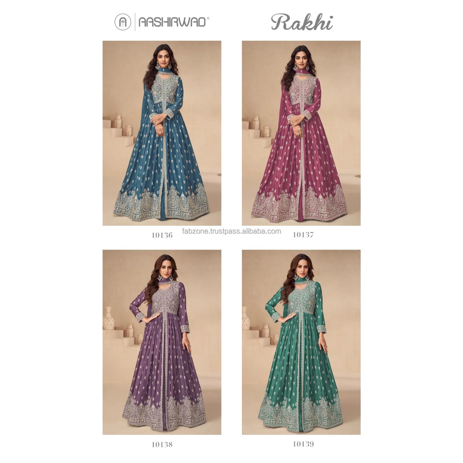 Net Fabric Heavy Embroidery Gown Pakistani Style Salwar Kameez for Ladies Party Wear