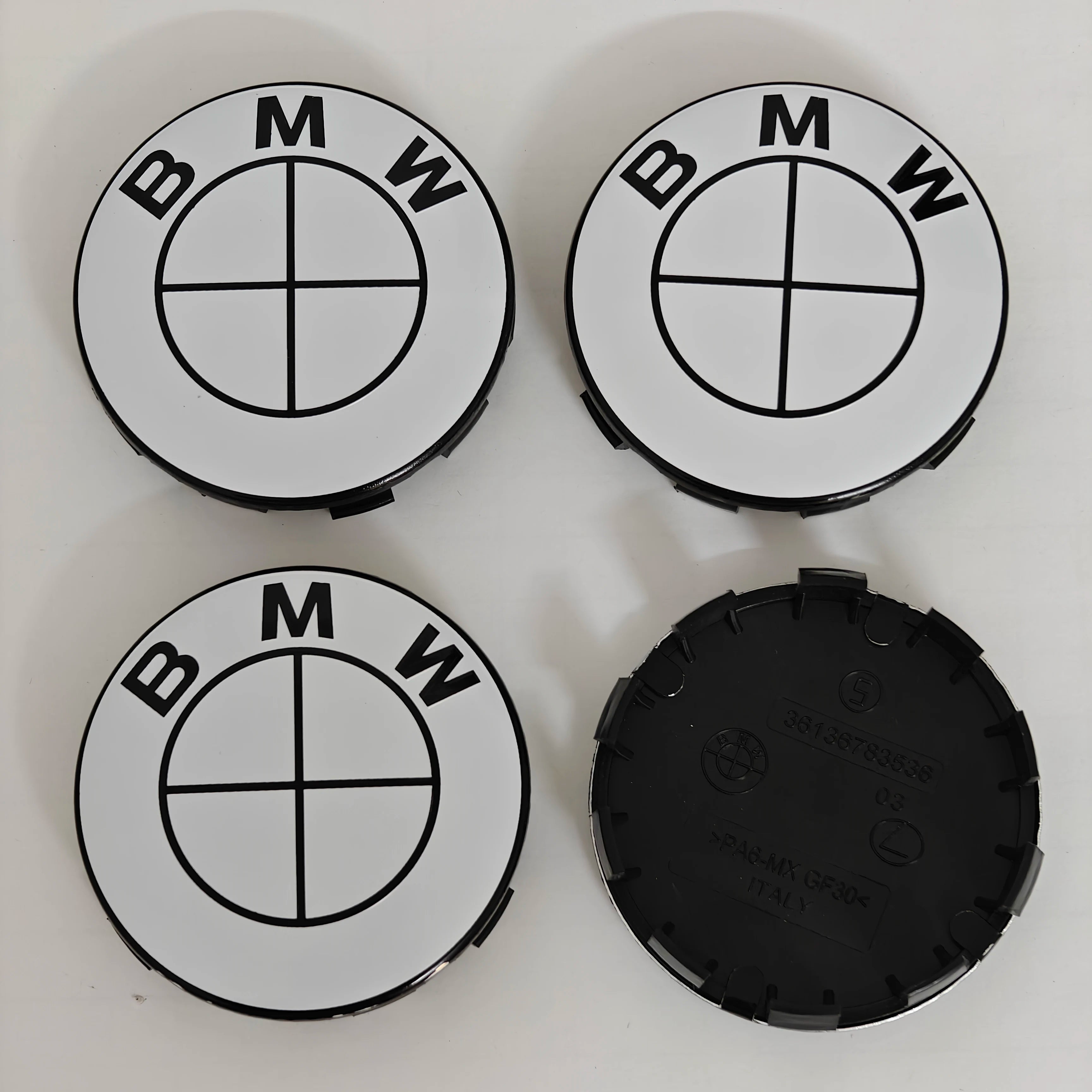 4pcs Car Wheel Center Caps 56mm/68mm Diameter for BMW
