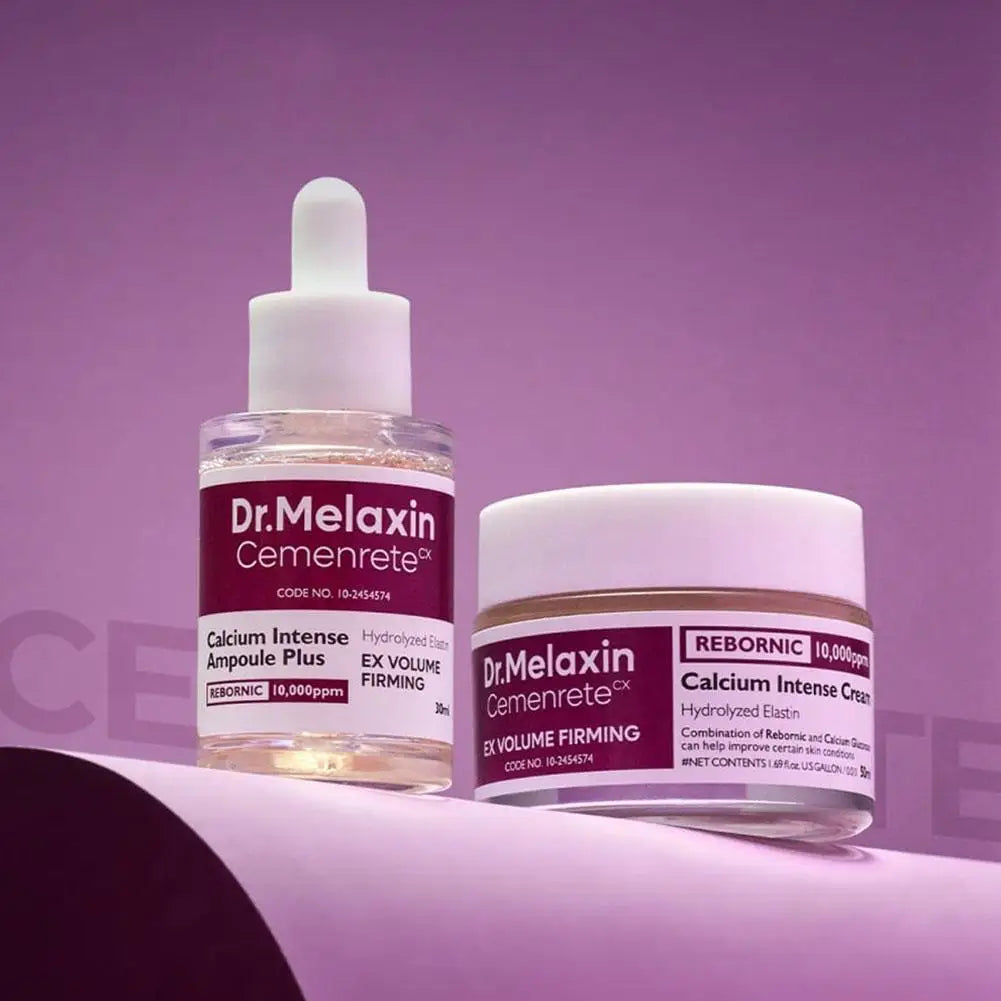 Dr. Melaxin Double Effect Anti-aging Essence+Cream Set Improve Facial Relaxation Tighten Fade Fine Lines And Wrinkle Skincare