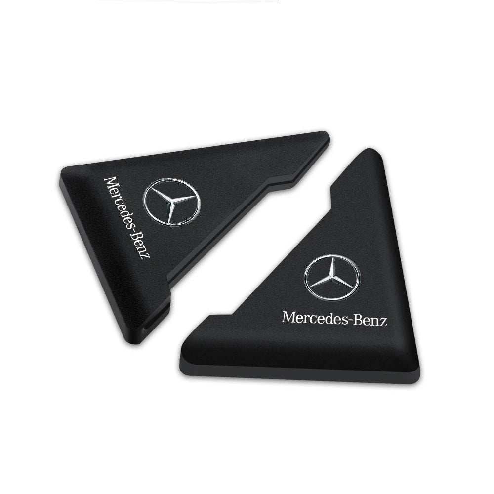 2Pcs Car Door Corner Crash Scratch Protector Cover for Mercedes Benz A B C E R G S Class AMG W124 W169 W176 W212 W204 W205 W210
