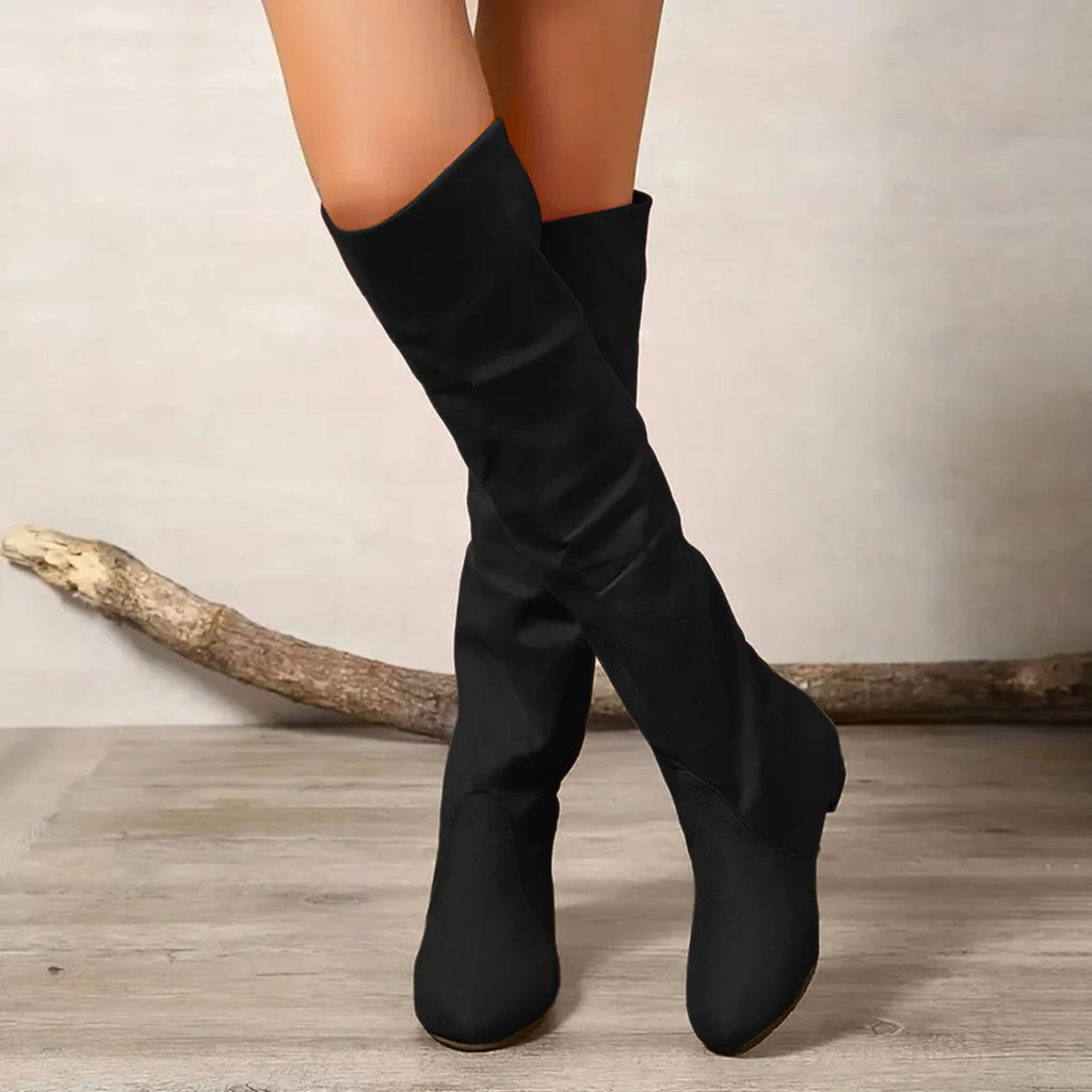 Women'S Over The Knee Thick Heel Boots