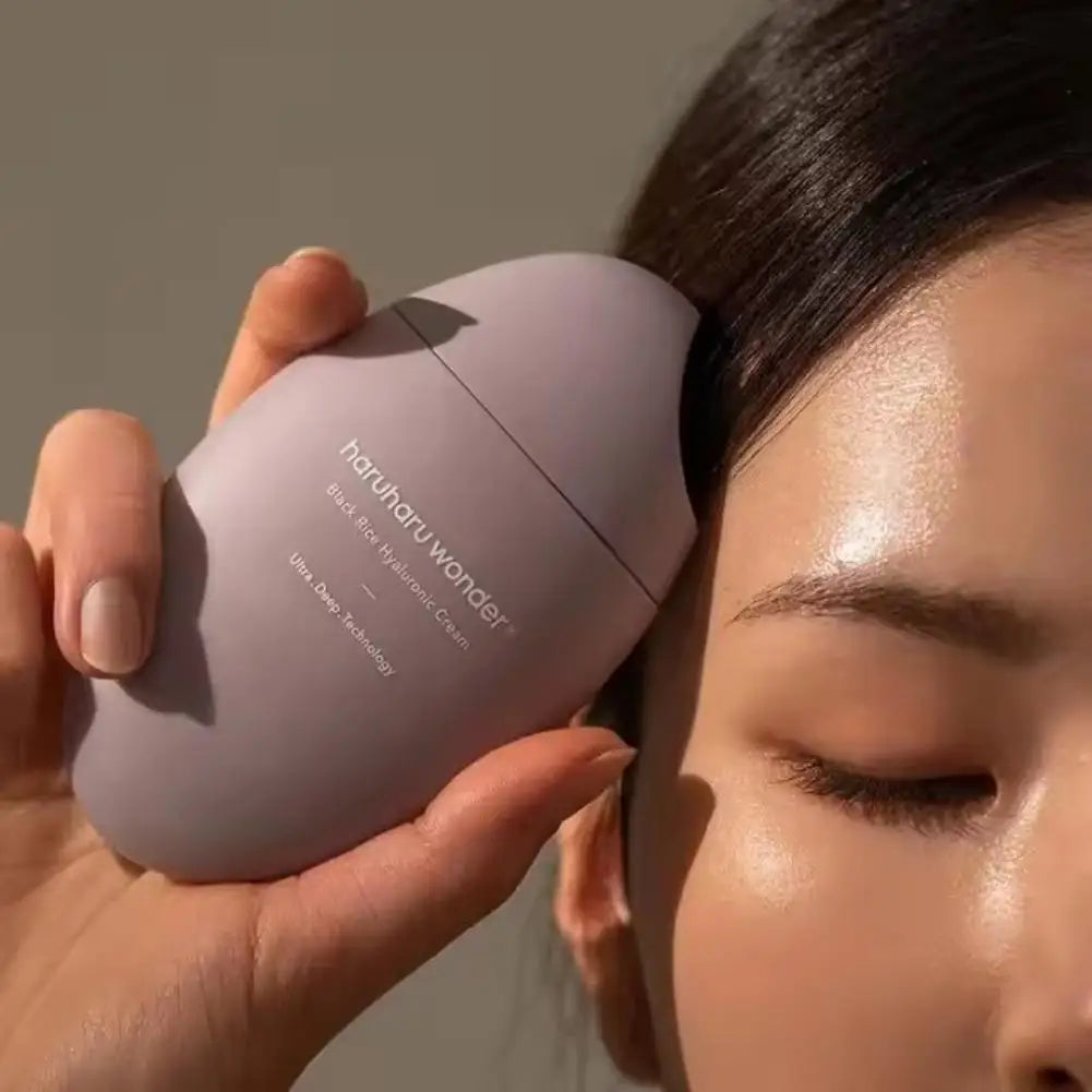 Haruharu Wonder Black Rice Hyaluronic Acid Cream 50ml Moisturizing Nourishing Fades Fine Lines Korean Skin Care