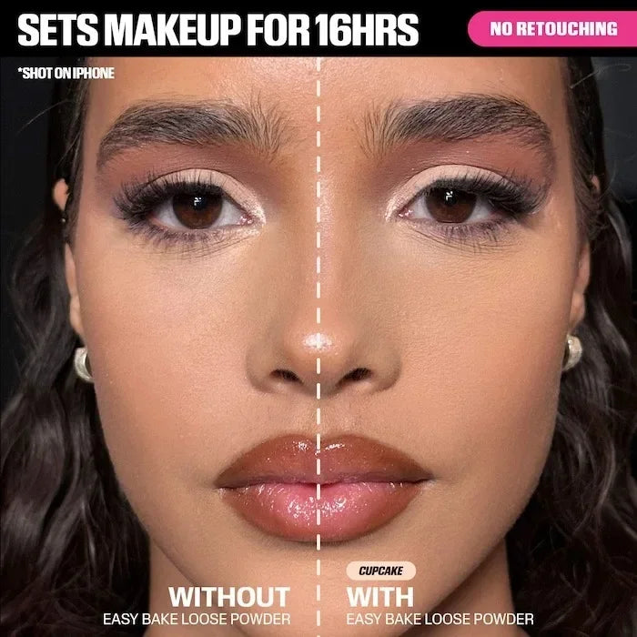 New Loose Powder Baked Setting Long Lasting Control Oil Formal Makeup Powder Face Matte Waterproof Brightening Concealer Makeup