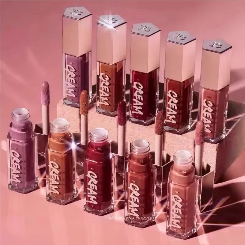 New Fenty Beauty Transparent Lip Gloss Multicolor Moisten Shine Glitter Lip Plumper Makeup Beginner Liquid Lipstick Cosmetics