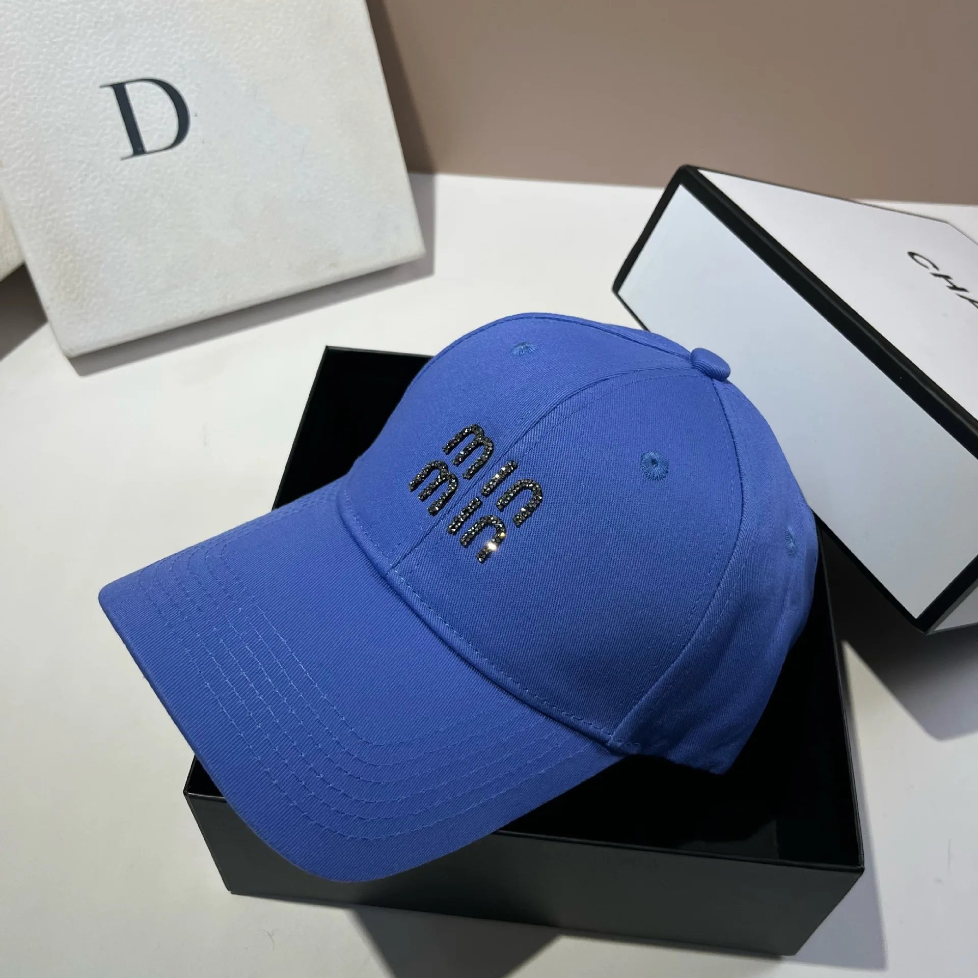 MI Hardtop Cotton Baseball Cap Versatile For All Seasons Multi-Color Duckbill Cap Fashionable Daily Casual Sports Cap