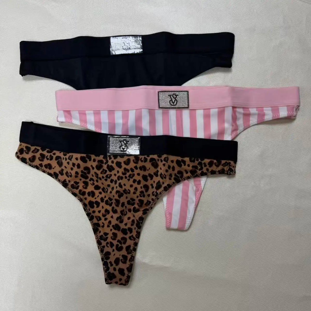 VS High Waist Underwear Sexy Lingerie Women Panties Seamless Lace Thongs Victoria's Secret Comfortable Breathable Panty