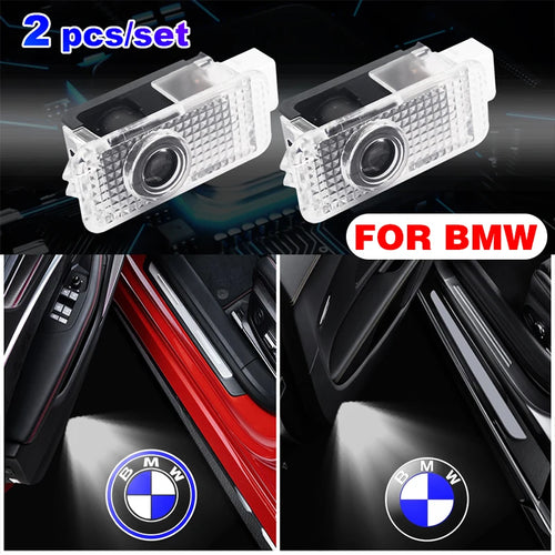 LED Car Door logo Projector Lamps Welcome Light BMW E90 E91 F20 E92 E93 E60 E61 F10 F07 E63 E64 F12 F13 F30 E87 F20 Accessories
