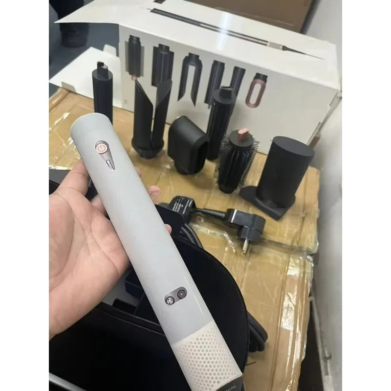 2025 hs09 Professional Multi Styler Travel Hair Dryer Hot Air Brush Hair Straightene Curling Wand-All-in-One HairStylerhairdryer
