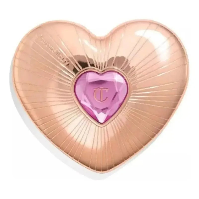 Charlotte Tilbury Shimmer Makeup Air Cushion Lightweight Moisture Oil Control Two Color Heart Shape Powder Blusher Unique Design
