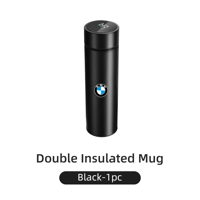 Office Home Mug Thermal Tumbler Outdoor Insulated Cup Water Bottle For BMW 1 3 5 Series X1 X4 X5 X7 G20 G38 F20 F39 F48 E46 E60