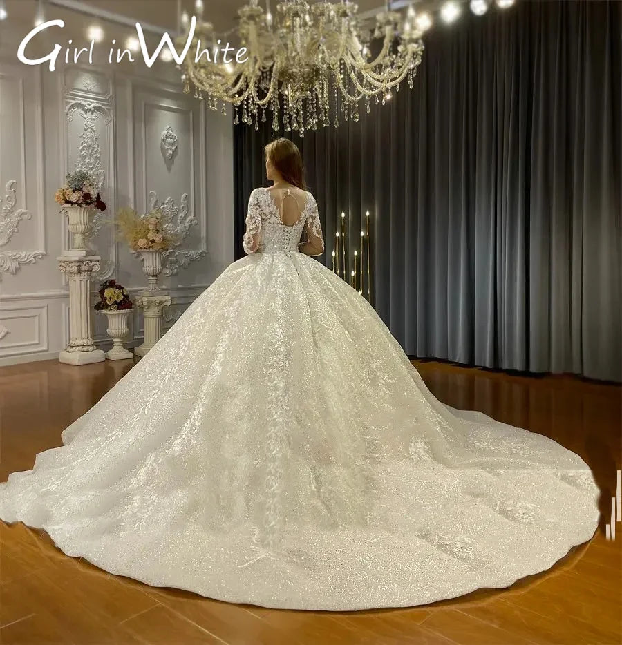 customized bridal ball gown