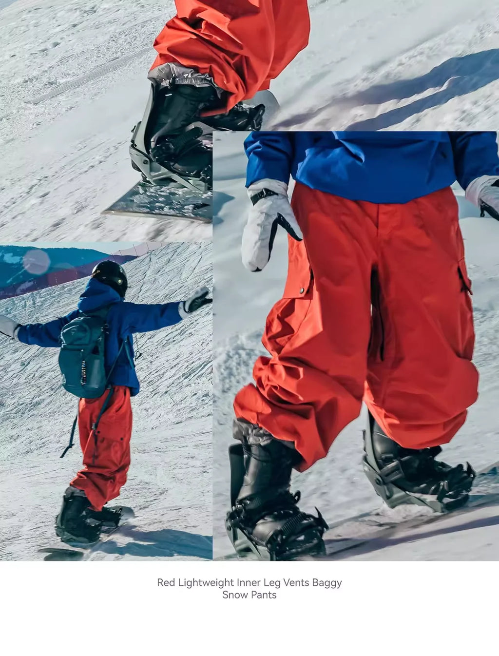2025 GSOU SNOW New Winter Outdoor Loose Waist Ski Pants For Women  Men Waterproof And Warm  Professional Snowboard Ski Pants