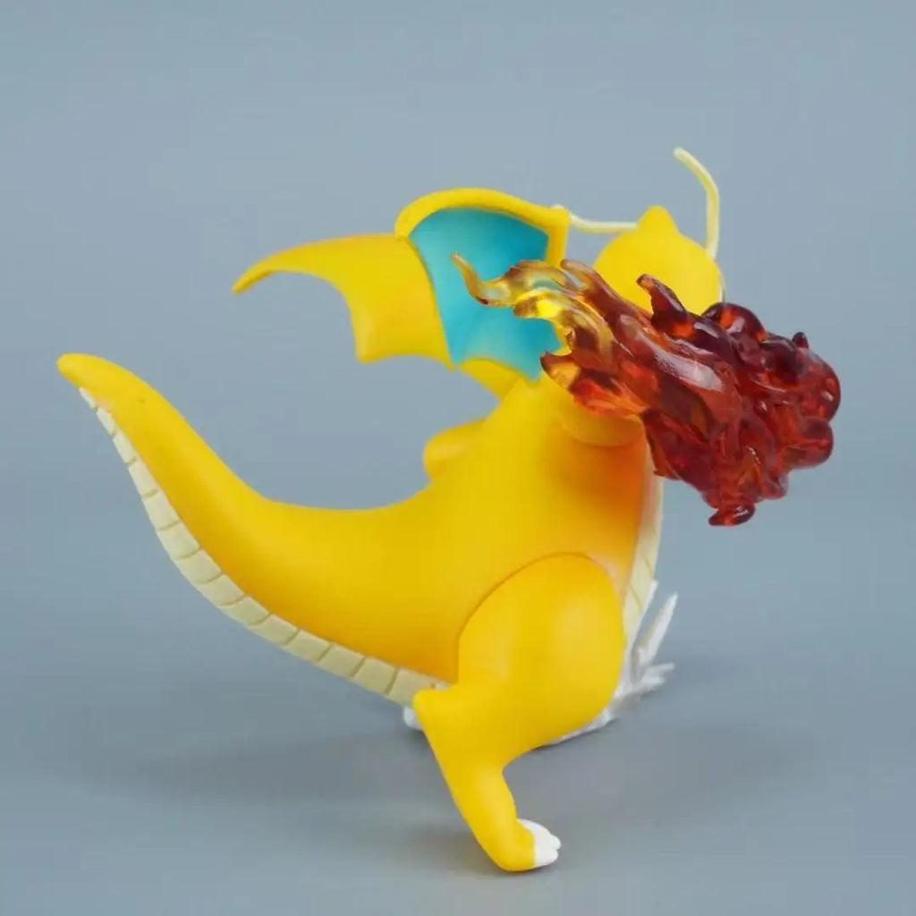 10cm/3.93in Anime Pokemon Figure  Fire Punch Dragonite Figures Pokemon Action Figure Pvc Collection Model Toys Gifts