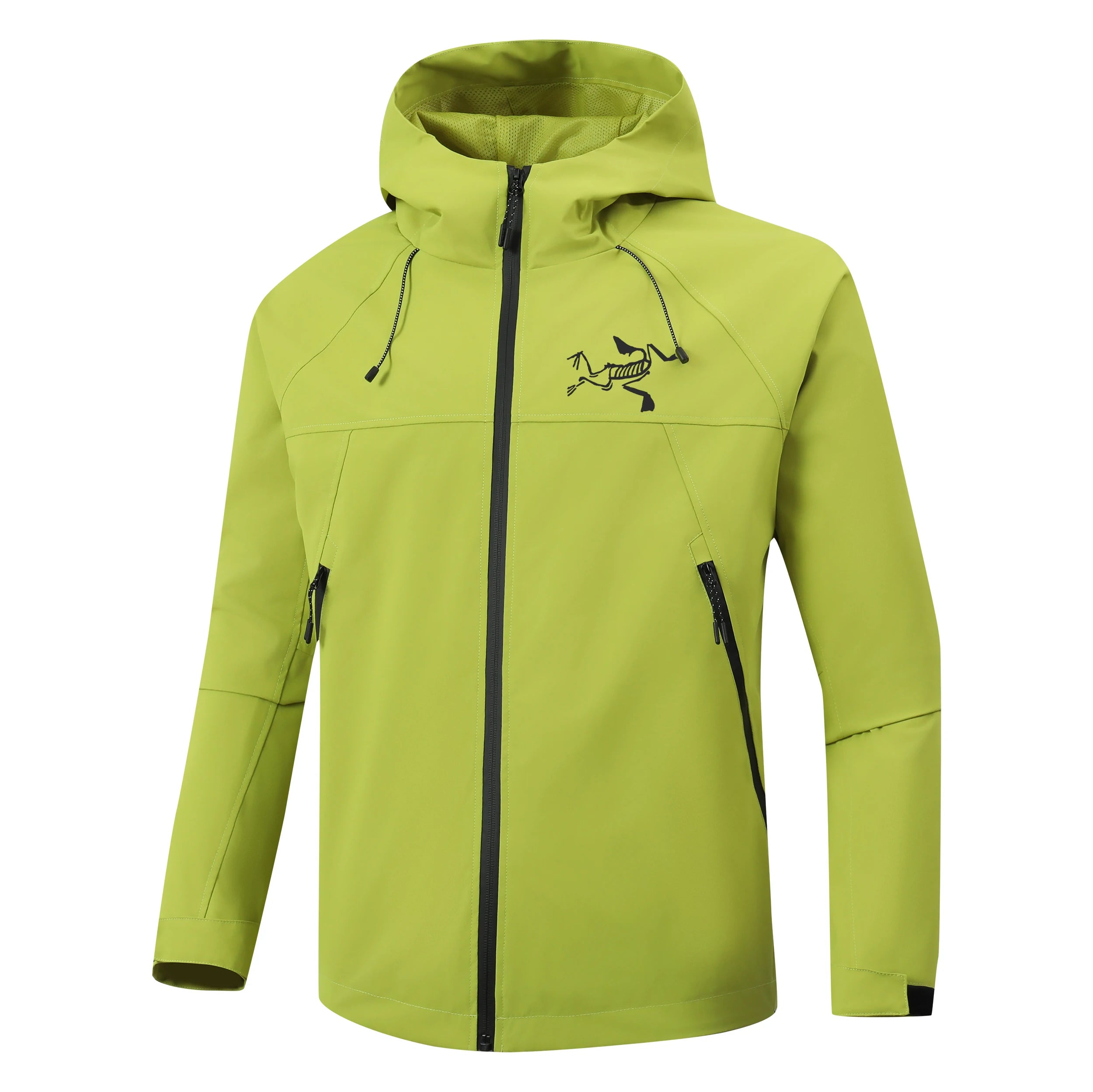 Unisex Waterproof Windproof Hooded ARC Jacket with Breathable Inner Net - Multiple Colors for Outdoor Fishing Hiking Jacket