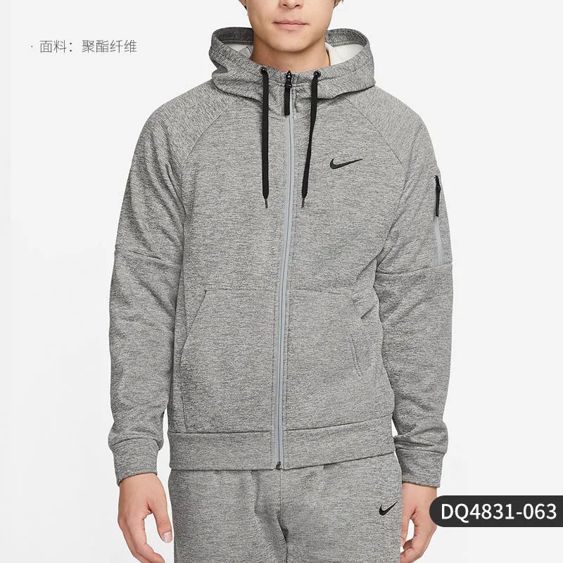 Nike Official Genuine Therma-FIT Men's Fleece-Lined Warm Knit Jacket DQ4831-063