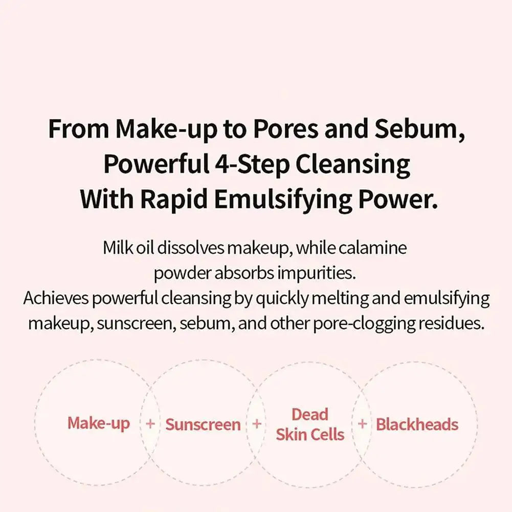 200ml TOCOBO Hearthstone Pore Cleansing Makeup Removing Relieving Nourishing Easy Rinse Avoid Residue Removing Oil For All Skin