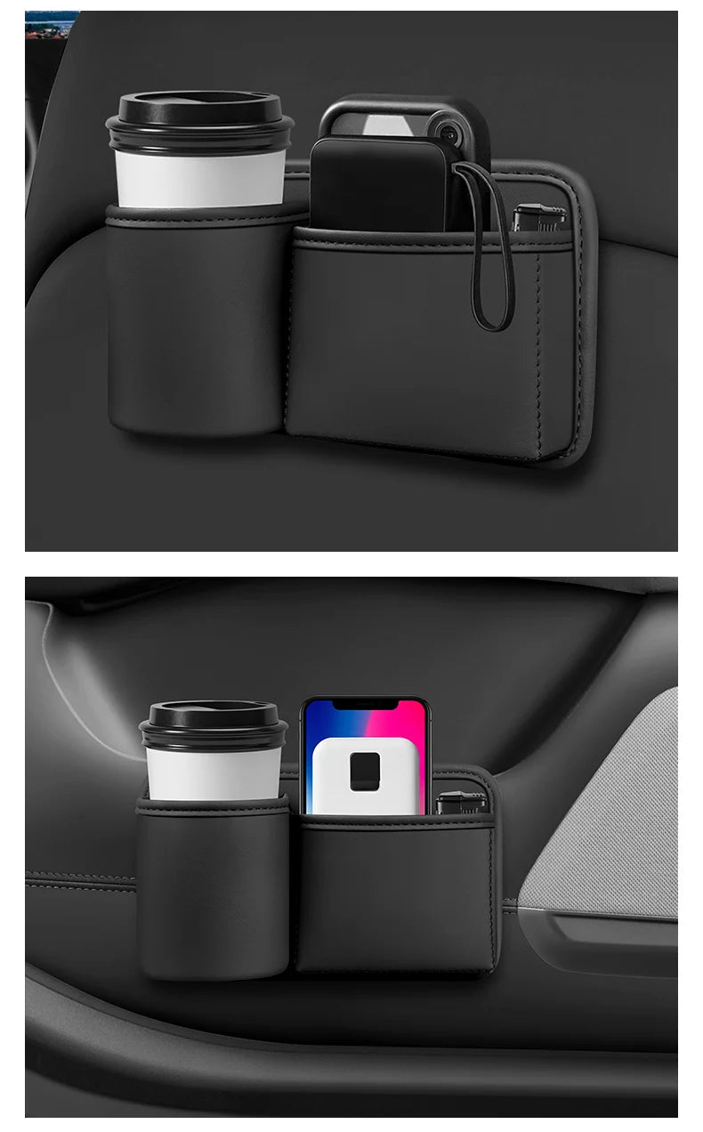 Toyota car seat back storage box multifunctional creative car water cup holder seat rear door storage box car supplies