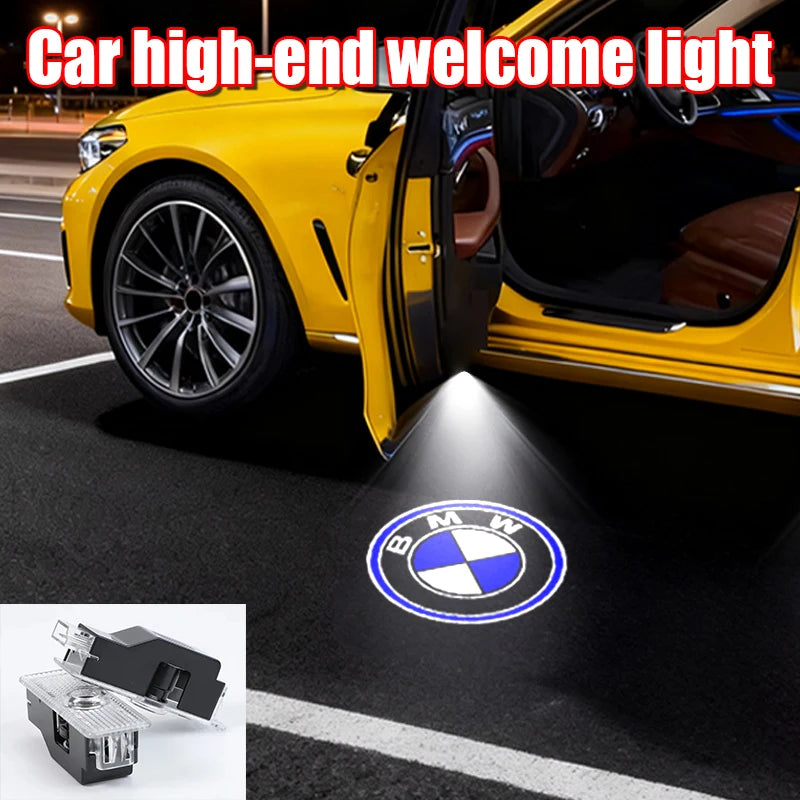 LED Car Door logo Projector Lamps Welcome Light BMW E90 E91 F20 E92 E93 E60 E61 F10 F07 E63 E64 F12 F13 F30 E87 F20 Accessories