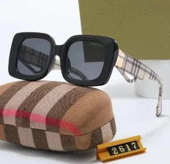 New European and American large frame sunglasses for men and women, classic and fashionable glasses