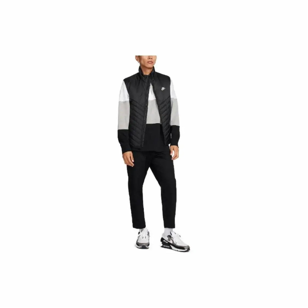 Nike Therma-FIT Solid Color Stand Collar Full-Zip Sleeveless Gilet FB8202-011