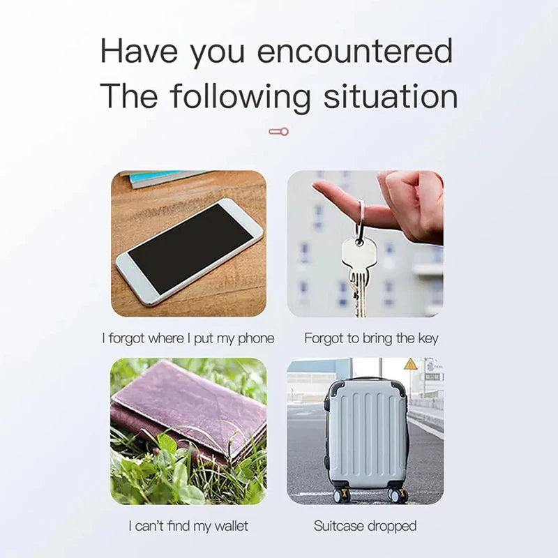 Lenovo Mini GPS Tracker Bluetooth 5.0 Anti-Lost Device Pet Kids Bag Wallet Tracking IOS Android Smart Finder Locator Accessories