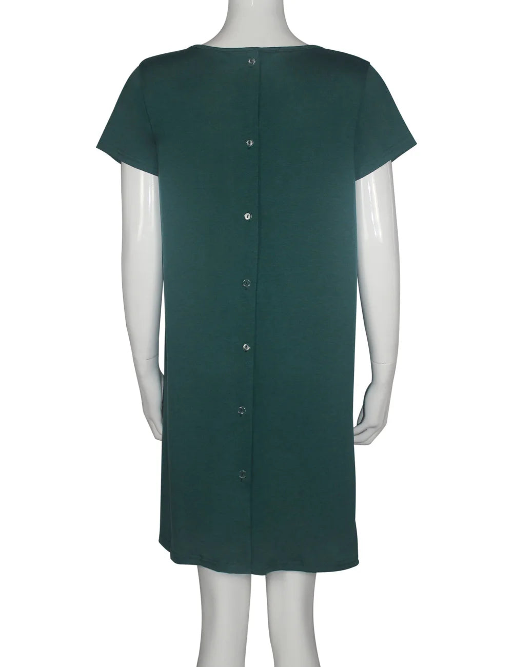 European And American Maternity Hospital Dress With Hidden Side Openings For Nursing Care Short Sleeves