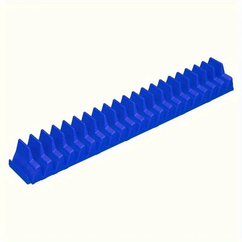 20-Pocket Magnetic Hex-Shaped Modular Toolbox Holder Storage Organizer for Spanners, Durable Plastic Construction