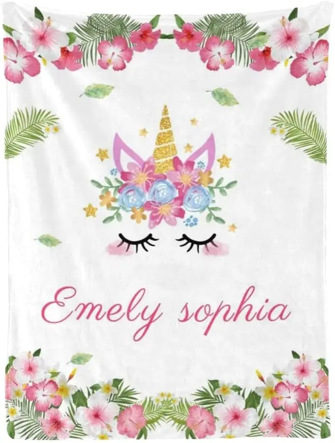 Personalized Baby Blankets with Name - Baby Blankets for Boys - Custom Baby Swaddle Blanket