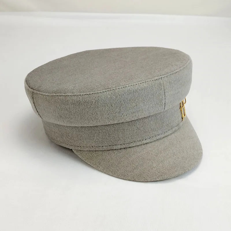 New Arrival Brand Designer Hat Autumn Winter Newsboy Caps Letter Baker Boy Cap Flat Caps