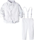 Toddler Baptism Outfits for Boys Baby Wedding Suit Infant Easter Birthday Party Formal Clothes Kids Christening Clothing Set