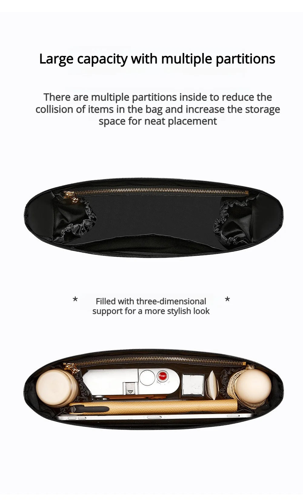 Bag Organizer Insert For Coach Evelyn34 Bag Support Storage Inner Modification Wateproof DIY Bag Accessories