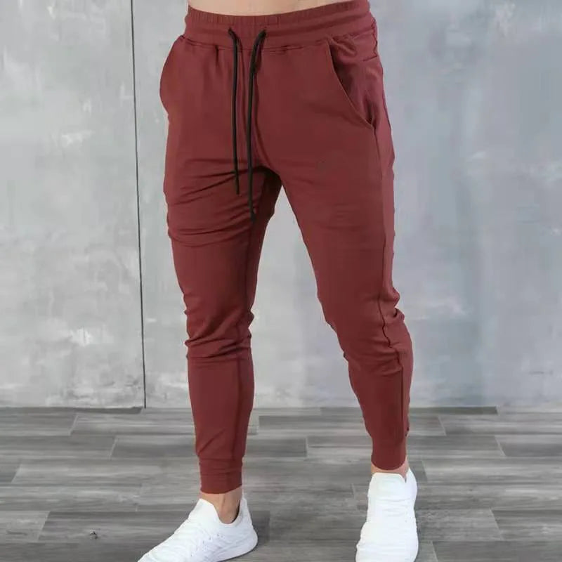Training Gym Pants Men Casual Pants Fitness Fashion Sport Pants Breathable Clothing Sweatpants Jogging Yoga Pants Fitness Trouse