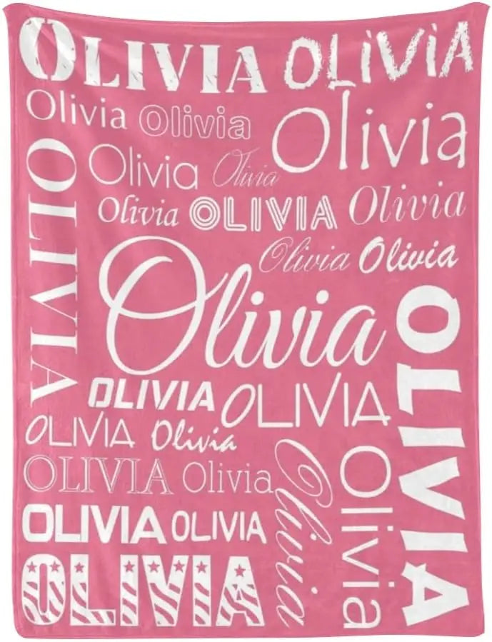 Personalized Baby Blankets with Name - Baby Blankets for Boys - Custom Baby Swaddle Blanket