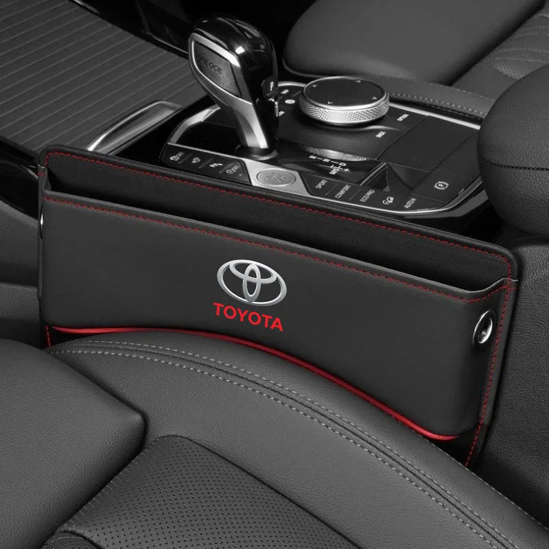 Multi-Function Car Seat Gap Filler Box For Toyota Rav4 CHR Yaris Prius Avensis Corolla Camry Highlander GR 86 Car Accessories